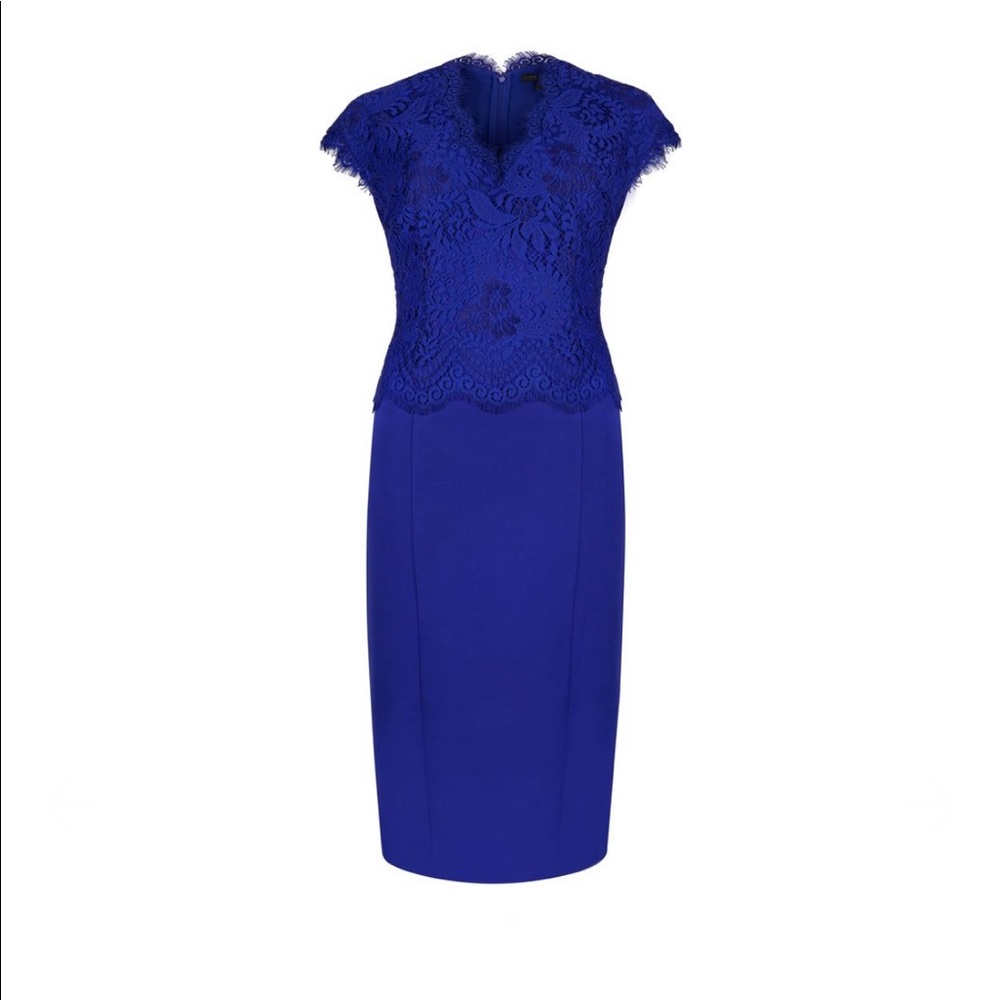 Ted Baker Sarvani Lace Bodice Sheath Dress